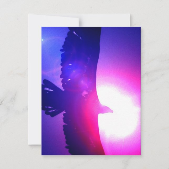 Eagle Wings Einladung (Vorderseite)