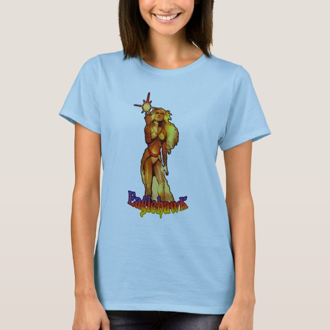 EaglehawK Cosmic Princess Girls T T-Shirt (Vorderseite)