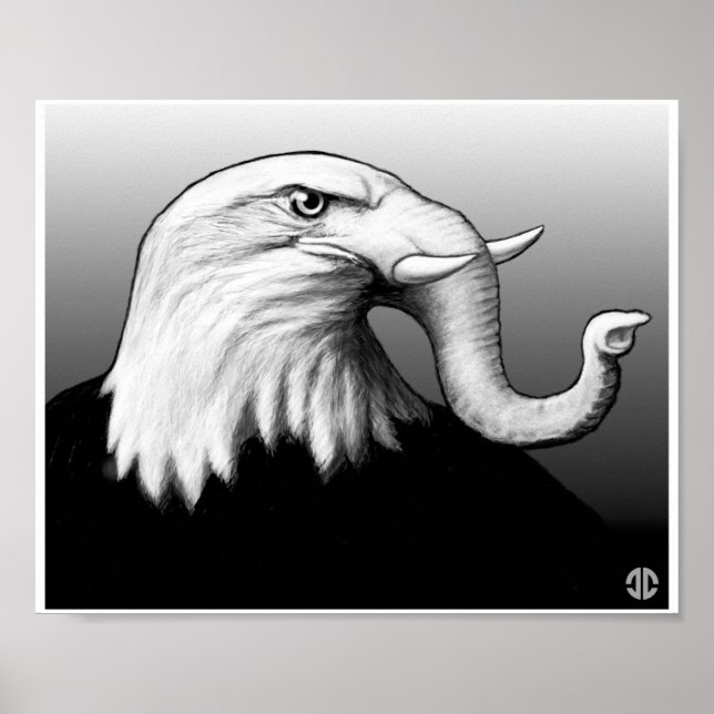 Eaglephant Poster (Vorne)