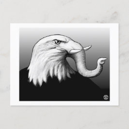 Eaglephant Postkarte