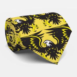 Eagles Black Football Baseball Necktie Krawatte