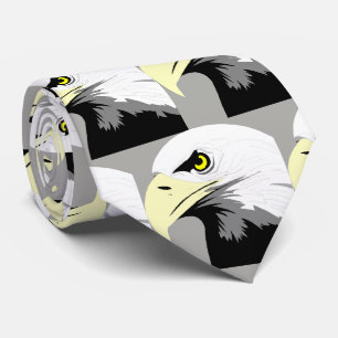 Eagles Black Football Baseball Necktie Krawatte