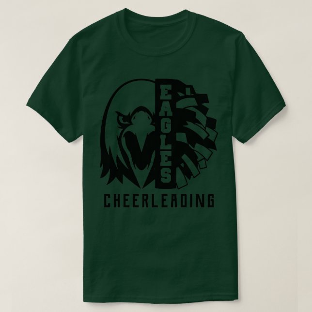 Eagles Cheerleader Sport 3 T-Shirt (Design vorne)