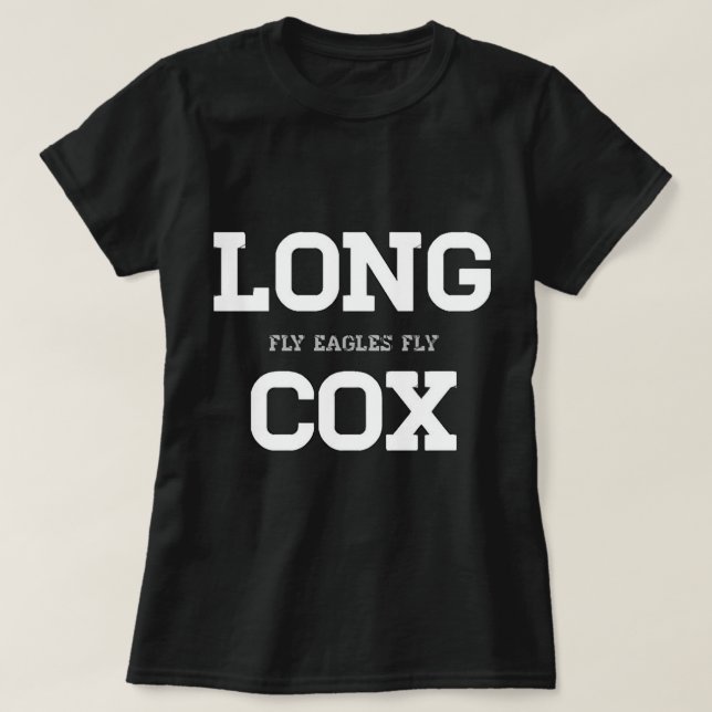 Eagles Chris Long und Fletcher Cox T-Shirt (Design vorne)