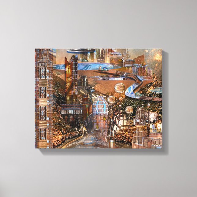 Eagle's Den Wrapped Canvas Leinwanddruck (Vorderseite)