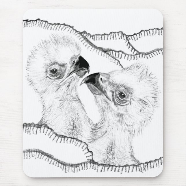 EAGLES HARRIET + M15 E17 + E18 VIPs BEI CROW Mousepad (Vorne)