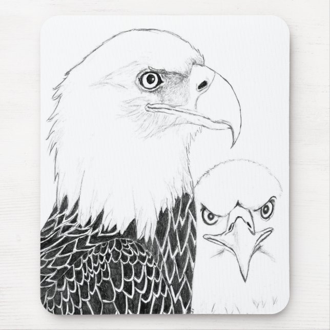 EAGLES HARRIET + M15 EIN PORTRAIT DER LIEBE MOUSEPAD (Vorne)
