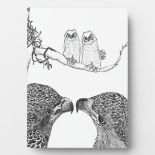 EAGLES HARRIET + M - ICH GEBE KEINEN HOOT! FOTOPLATTE