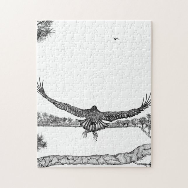 EAGLES HARRIET + M ZUHAUSE STÄRKER WARTEN AUF MICH PUZZLE (Vertikal)