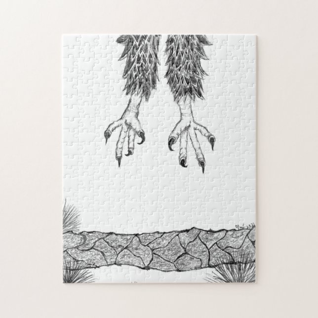 EAGLES HARRIET + M ZUHAUSE STRONGER FLYING WOOHOO! PUZZLE (Vertikal)