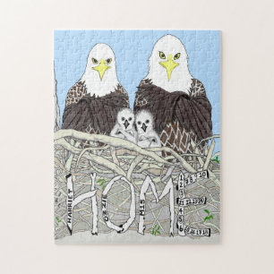 Eagles Harriet Ozzie M15 Es 17+18 ZUHAUSE STRONGER Puzzle