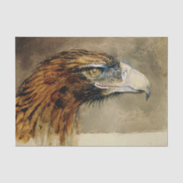 Eagle's Head (von John Ruskin) Seidenpapier