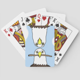 Eagles Joe & Marilyn versuchen, ihre Zuhause neu z Spielkarten