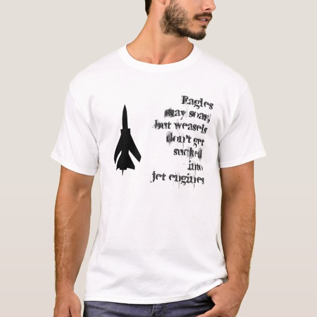 Eagles kann ansteigen. T-Shirt (Vorderseite)
