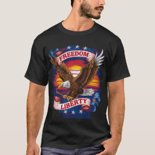 Eagle's Majestät: Symbol des starken T - Shirt