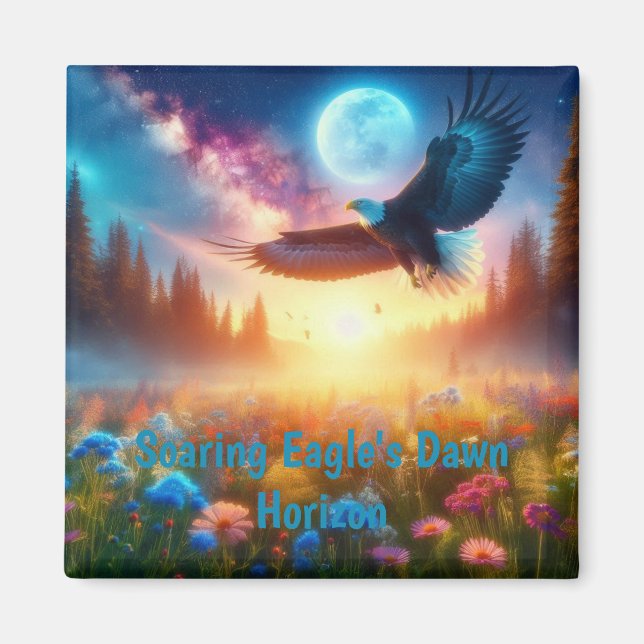 Eagle's Morgenhorizon Magnet (Vorne)