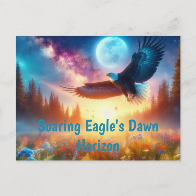Eagle's Morgenhorizon Postkarte