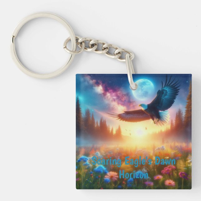 Eagle's Morgenhorizon Schlüsselanhänger (Vorderseite)