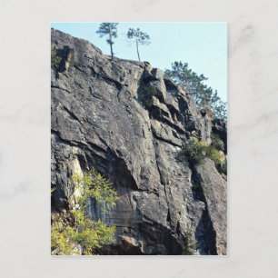 Eagle's nest, Bancroft, Ontario, Canada rock forma Postkarte