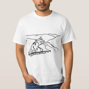 "Eagle's Nest, Berchtesgaden"   Minimalistische Ku T-Shirt