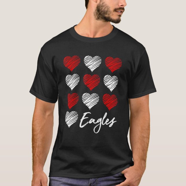 Eagles Pride Team School Spirit Sport Group Matchi T-Shirt