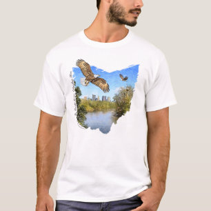 Eagles Scioto River Columbus Ohio Men's T - Shirt