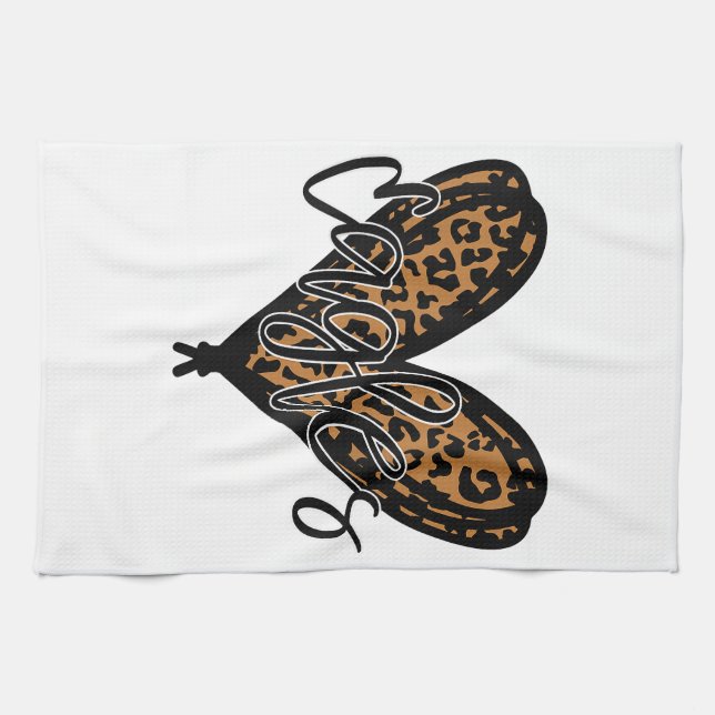 Eagles Teacher Student School Sport Fan Team Spir Geschirrtuch (Horizontal)