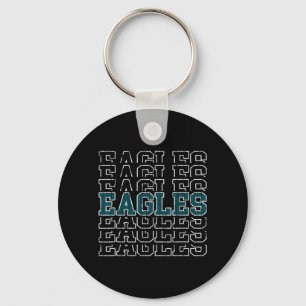 Eagles Vintage-Geschenk für Männer Frauen Jungen M Schlüsselanhänger