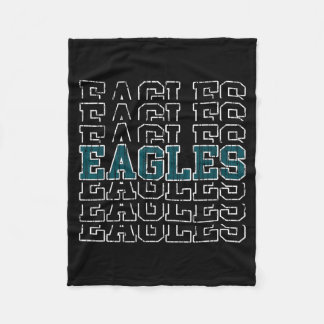Eagles Vintage Gift for Men Women Boys Girls Kids Fleecedecke