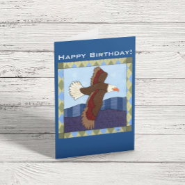 Eagles Wings Birthday Card Karte