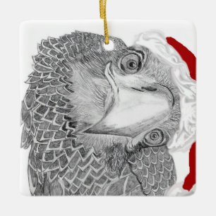 Eaglet E9 sagt: Wer ist das? Keramikornament