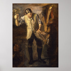 Eakins - Studie zum Rush Poster