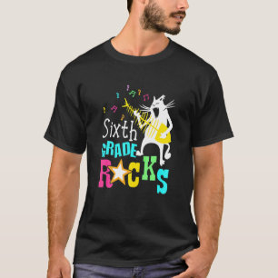 Eam Sechste Klasse Rocks 6h Klasse  Katze spielt G T-Shirt