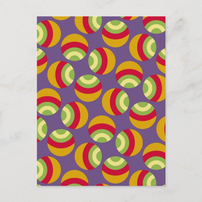 Eames Circles 1 Postkarte (Vorderseite)