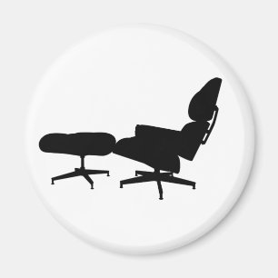 Eames Klubsessel u. Osmane-Magnet Magnet
