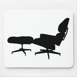 Eames Klubsessel u. Osmane Mousepad
