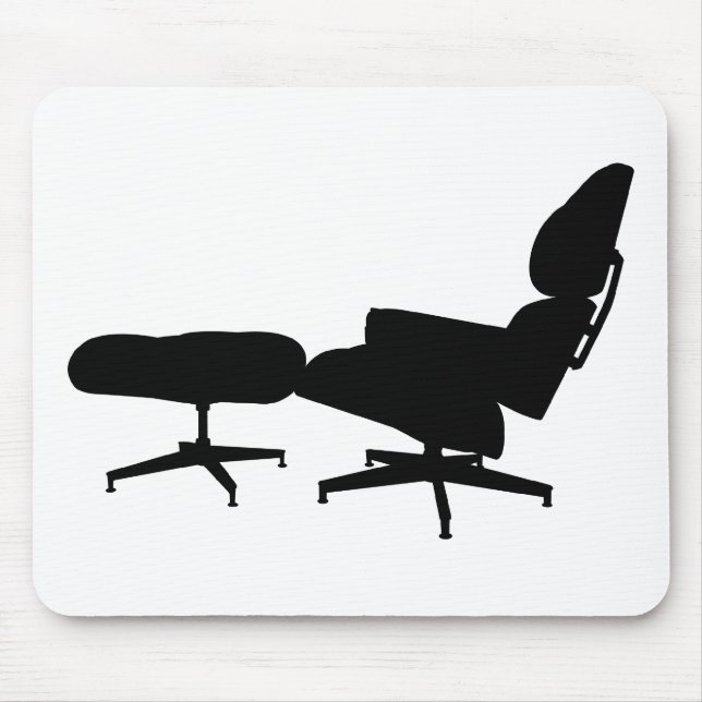 Eames Klubsessel u. Osmane Mousepad (Vorne)
