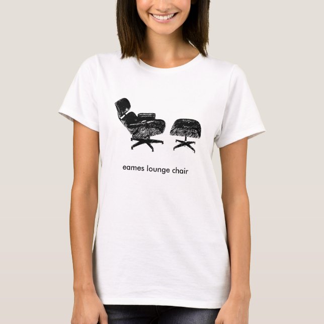 eames lounge chair T-Shirt (Vorderseite)