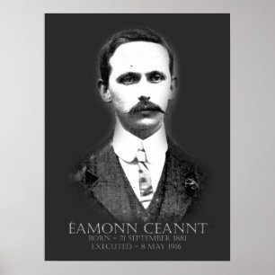 Éamonn Ceant Oaster 1916 Poster