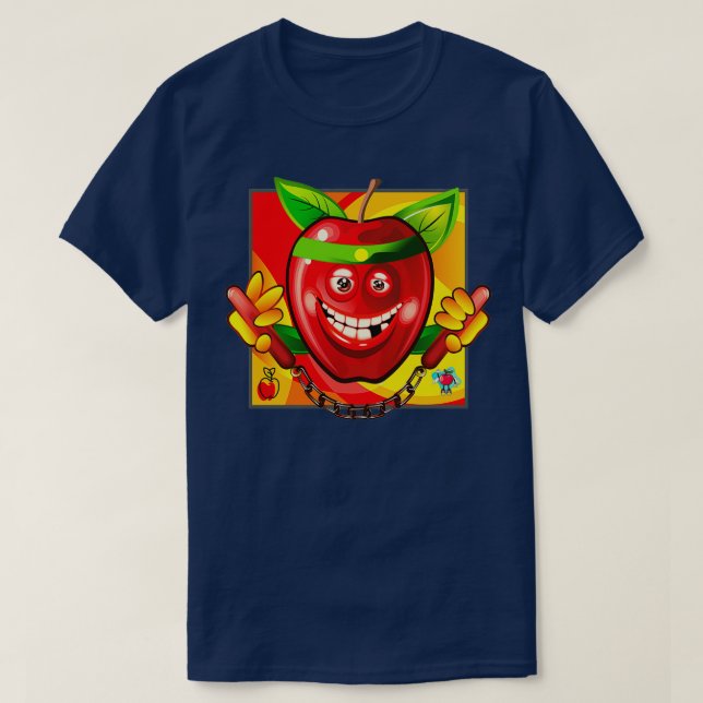 Eapple Funny Geschenk 4 T-Shirt (Design vorne)