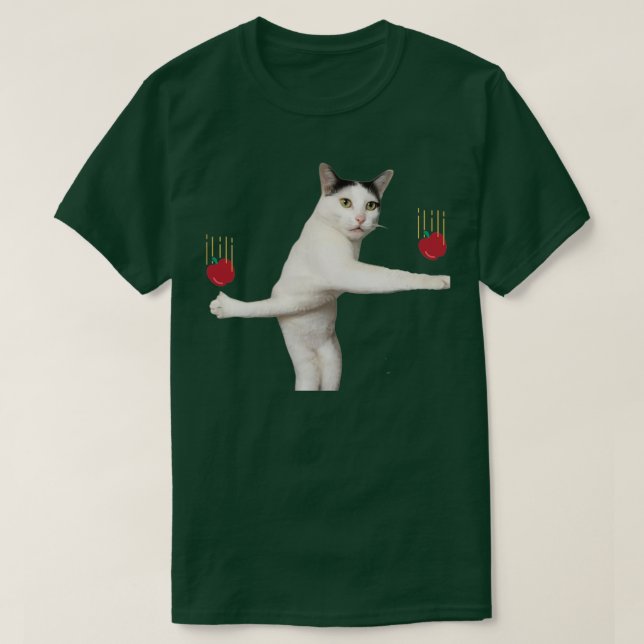 Eapple Funny GiftCat 2 T-Shirt (Design vorne)