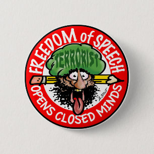 EARFUL DER REDEFREIHEIT! BUTTON
