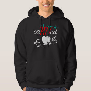 Earit Rn Nurse Nursing Abschluss 2 Hoodie