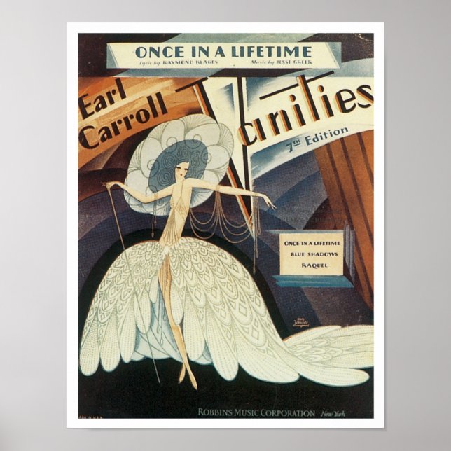 Earl Carroll Vanities Songbook Cover Poster (Vorne)