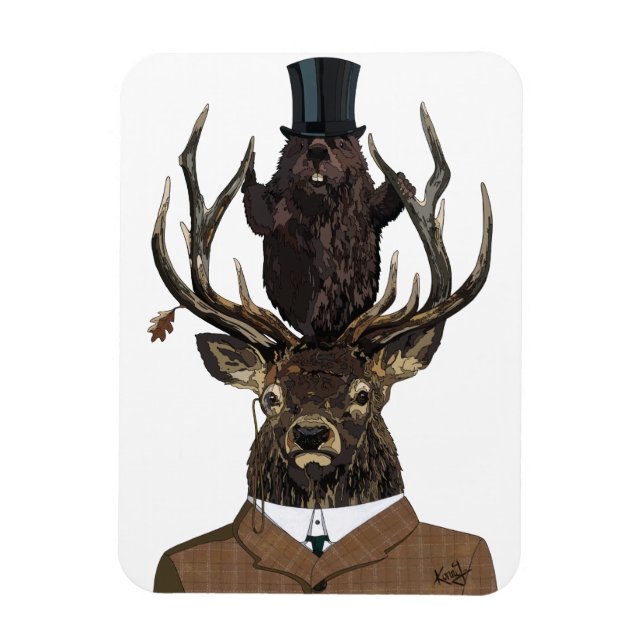 Earl & Council Magnet (Vertikal)