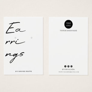 Earl Display Business Card