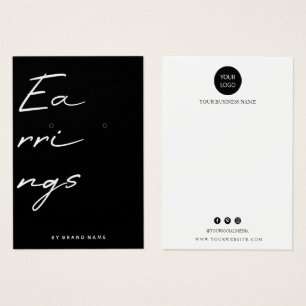 Earl Display Business Card