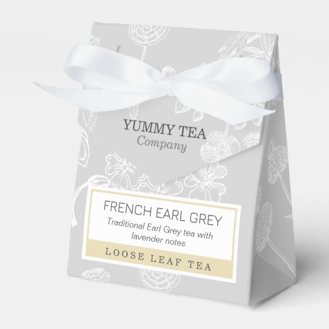 Earl Gray - Lose Leaf Tee Packung Kleine Box Geschenkschachtel (Vorderseite)