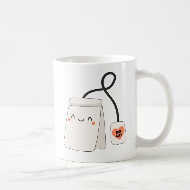 EARL GRAY TEA BAG NIEDLICH KAFFEETASSE (Rechts)