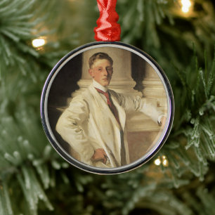Earl of Dalhousie von John Singer Sargent Silbernes Ornament